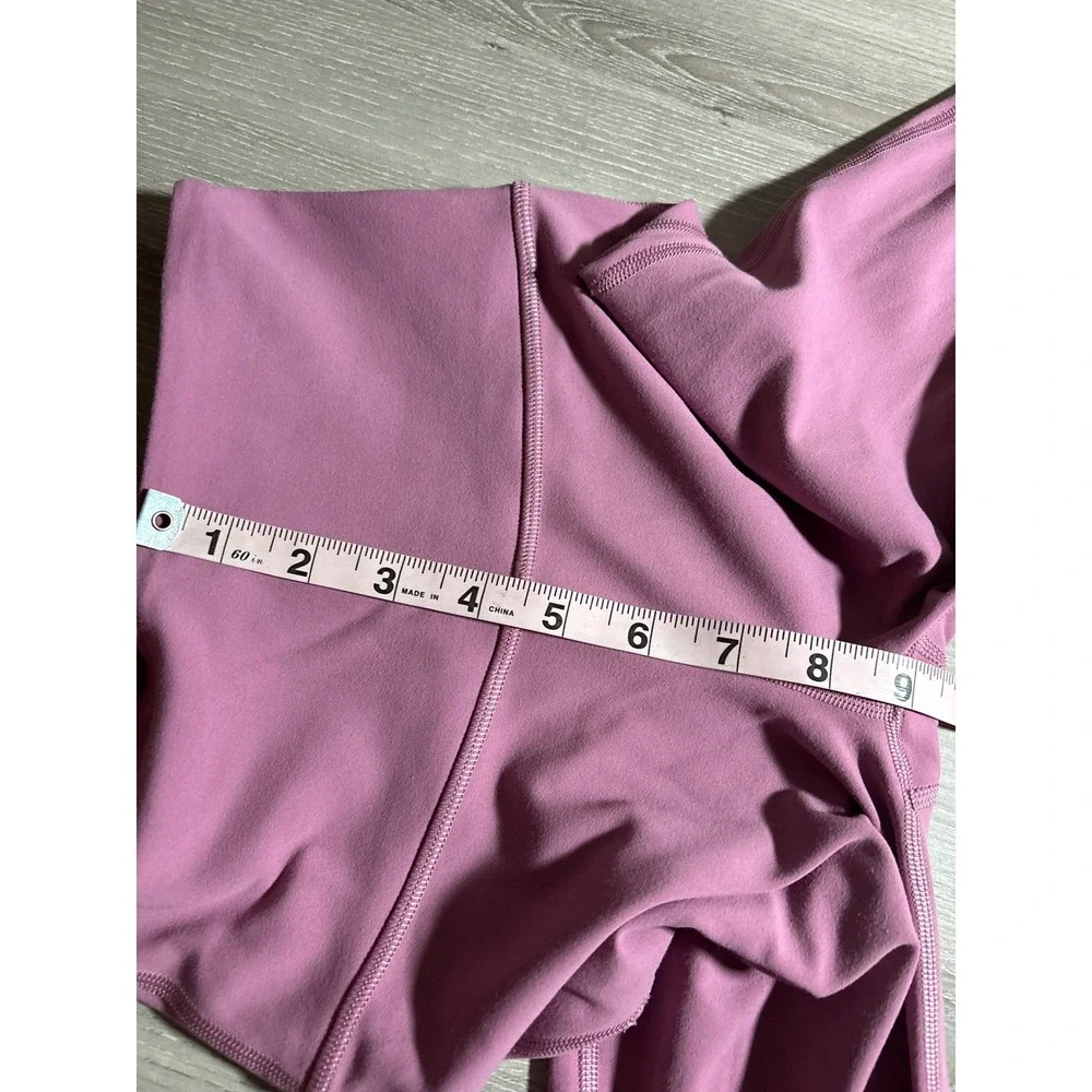Lululemon Groove 0 Super High-Rise Flared Pant Pink Mauve Nulu Yoga Pants Active